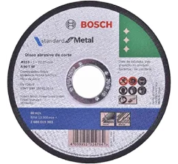 Disco De Corte Para Metal Standard 115 Mm X 1 Mm Bosch