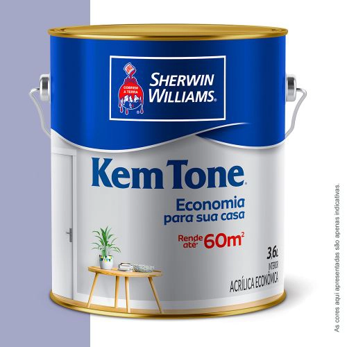 Tinta Acrílica Fosca Kem Tone Violeta Alfazema 3,6 L Sherwin-Williams