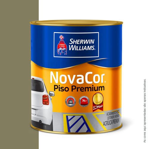 Tinta Acrílica Fosca Novacor Piso Mais Resistente Concreto 900 Ml Sherwin-Williams