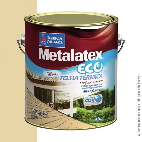 Tinta Metalatex Eco Telha Térmica Champagne 3,6 L Sherwin-Williams