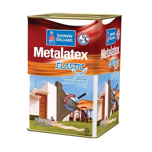 Tinta Elastic Metalatex Acetinado Branco 18 L Sherwin-Williams