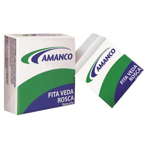 Fita Veda Rosca 18 Mm X 25 M Amanco