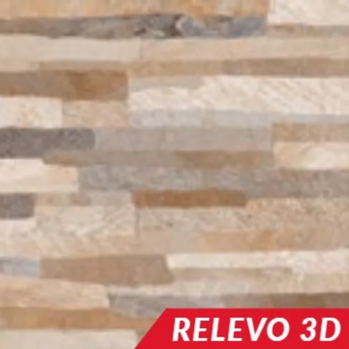 Cerâmica Canjiquinha Marrom 33 cm x 59 cm – Lef 