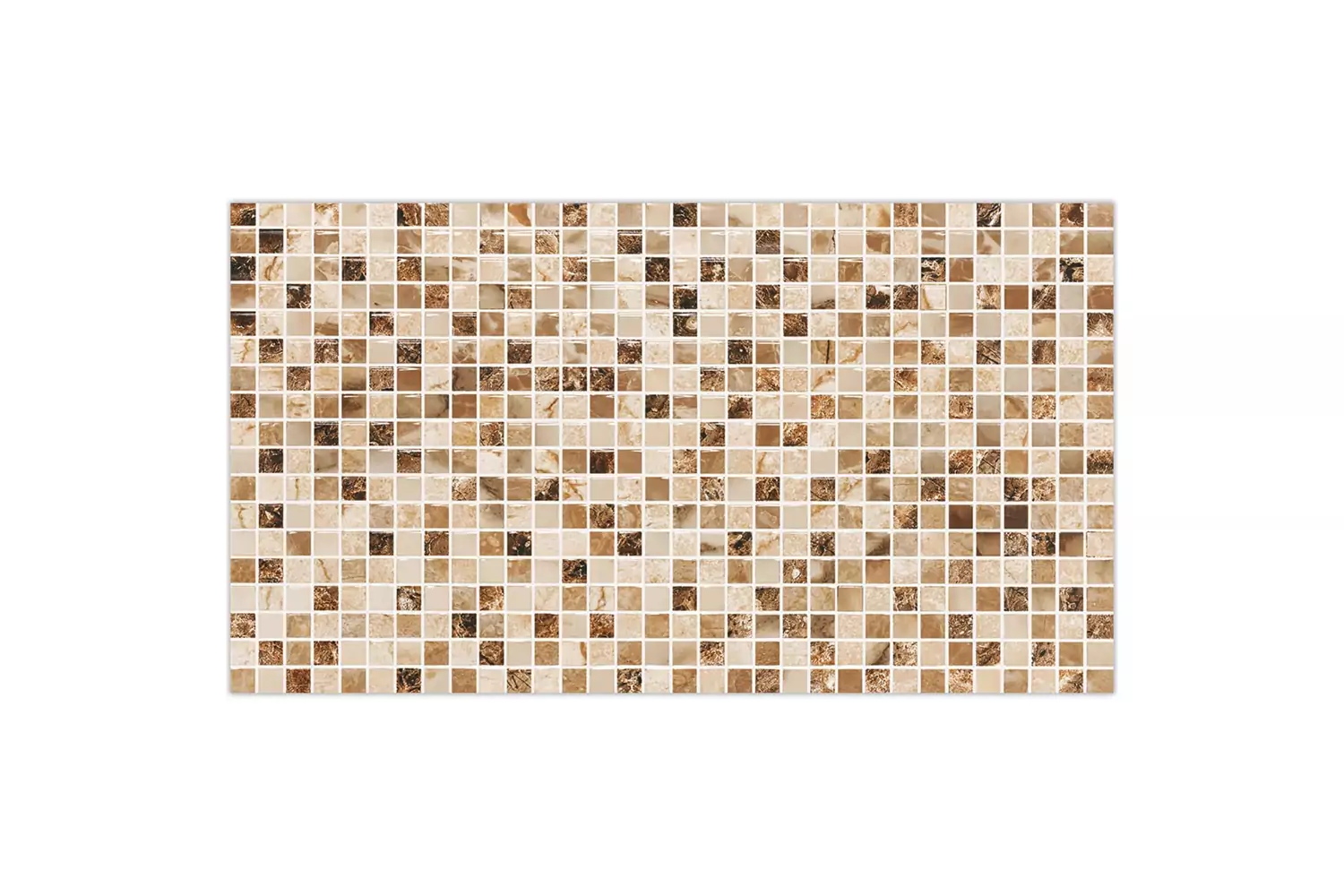 Revestimento Esmaltado Bordo di Marmo com Borda Reta Beige 30 cm x 54 cm Cerâmica Porto Ferreira