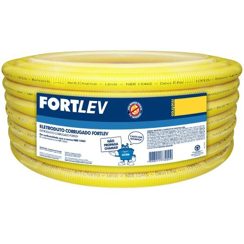 Eletroduto Corrugado Fortlev 32 Mm 25 Metros Fortlev