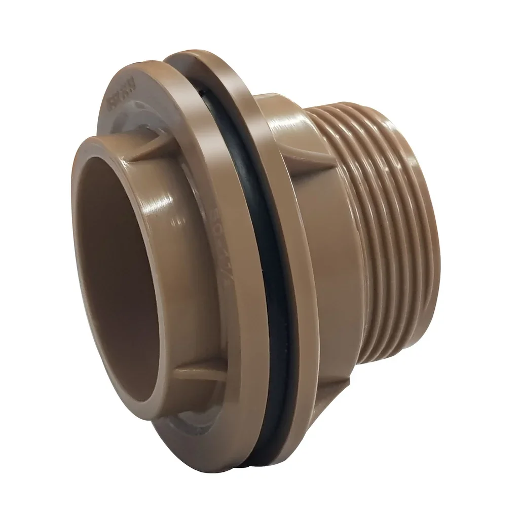Adaptador Com Flange Para Caixa Água Pvc 50Mm Fortlev