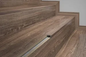 Frontal de Escada Tecno nº 09 Valencia/Noce Oro 41x18mm 2,1m Eucatex