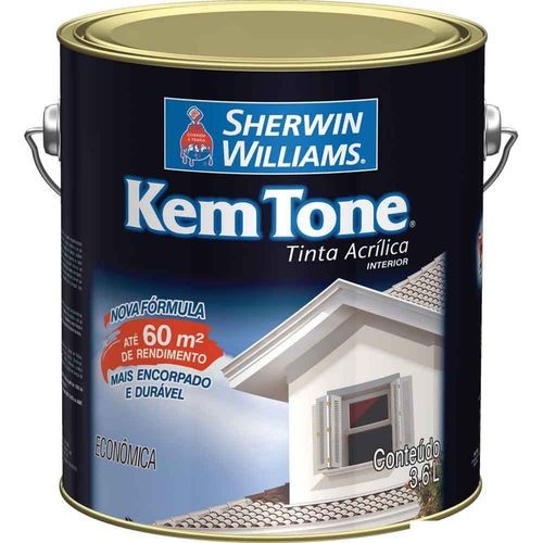 Tinta Acrílica Kem Tone Verde Limão 3,6 L Sherwin-Williams