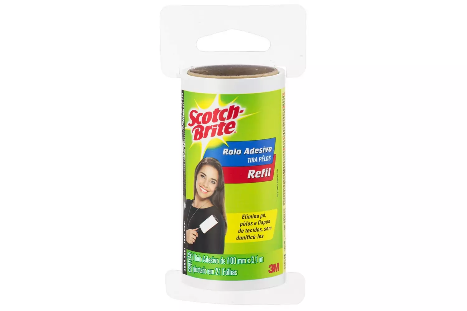 Refil para Rolo Adesivo Scotch Brite 100 mm x 3,1 m