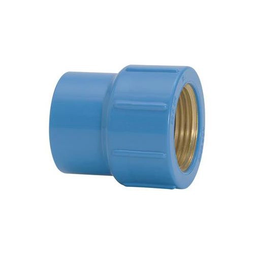 Luva Soldável com Bucha em Latão Azul 20 mm x 1/2" Amanco