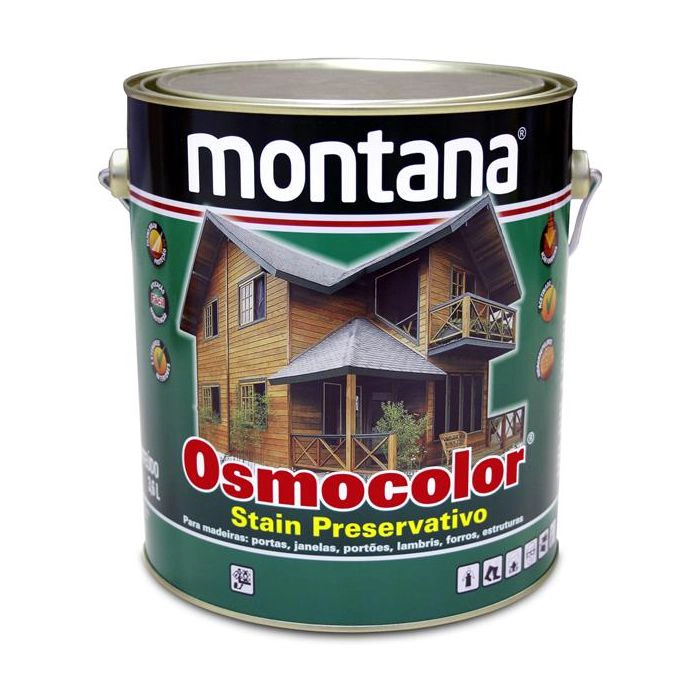 Tingidor Osmocolor Stain Uv Glass Incolor 3,6 L Montana