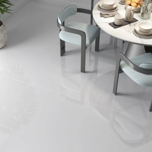 Porcelanato Classic Gris Polido Retificado - ViaRosa
