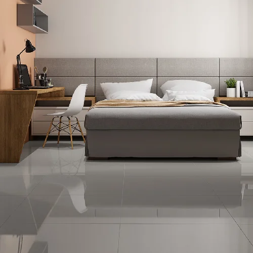Porcelanato Classic Grafite Polido Retificado - ViaRosa