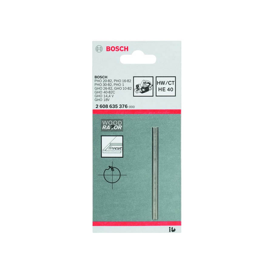 Faca para Plaina com Duplo Corte 82 mm Bosch