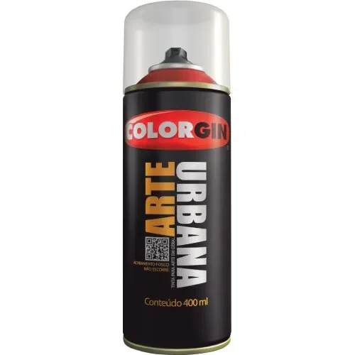 Tinta Spray Arte Urbana Amarelo Sol 400 ml Colorgin