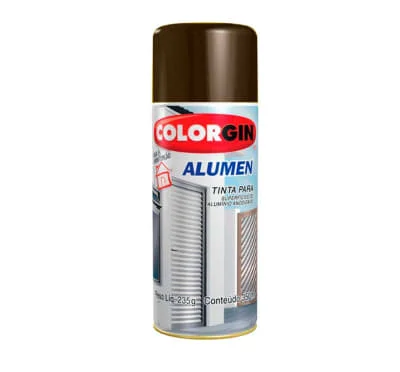 Tinta Spray Alumen Bronze Escuro 350 ml Colorgin