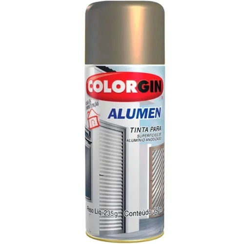 Tinta Spray Alumen Bronze 1001 350 ml Colorgin