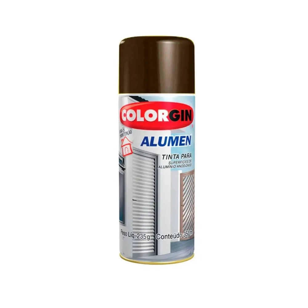 Tinta Spray Alumen Bronze 1002 350 ml COLORGIN