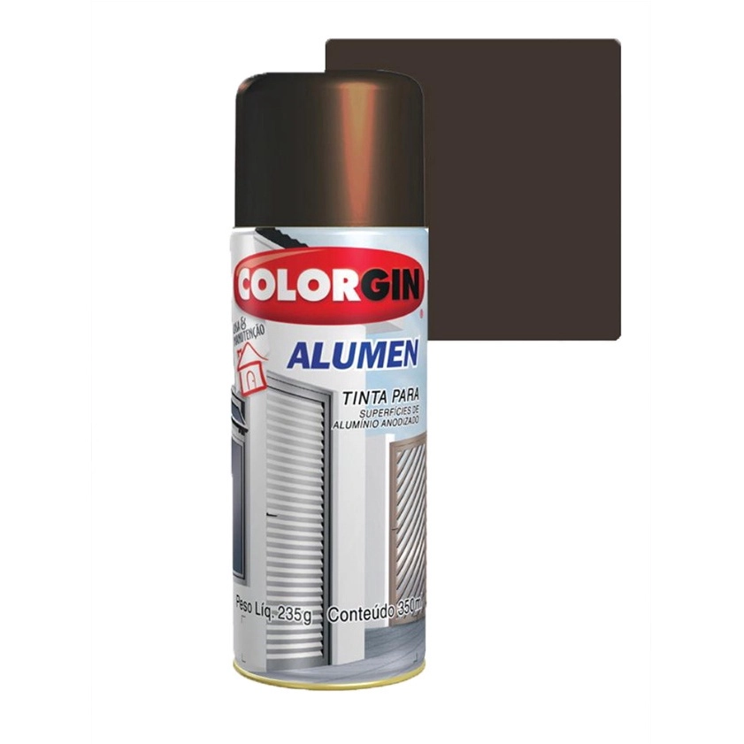 Tinta Spray Alumen Bronze 1003 350 ml COLORGIN