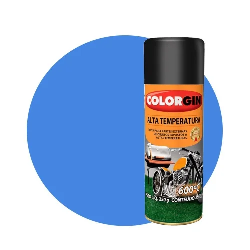 Spray Alta Temperatura Azul 300 ml Colorgin