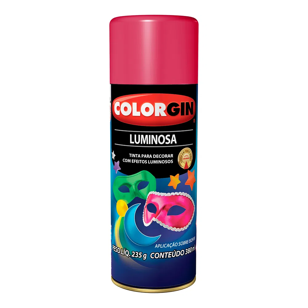 Tinta Spray Luminoso Maravilha 350 ml Colorgin