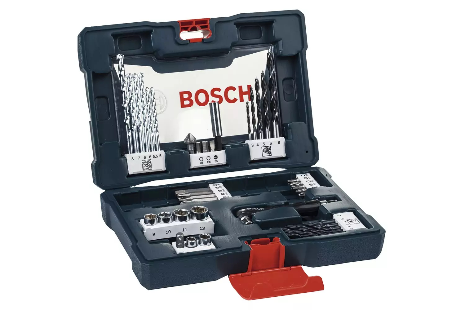 Kit de Brocas e Acessórios V-Line Multiuso com 41 Peças Bosch