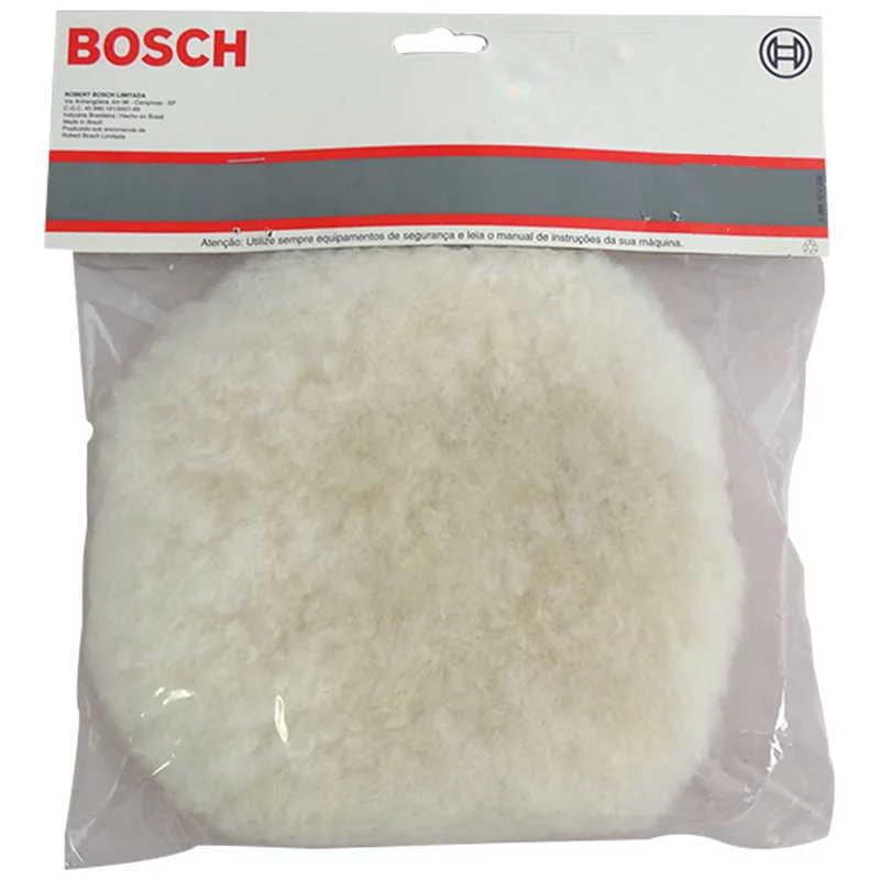 Boina de Lã Branca para Polimento 8" Bosch