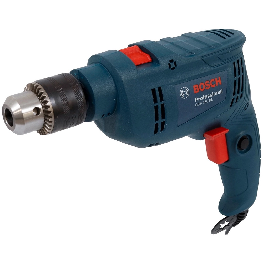 Furadeira de Impacto com Acessórios 1/2" com 14 Brocas 127V 550W Bosch