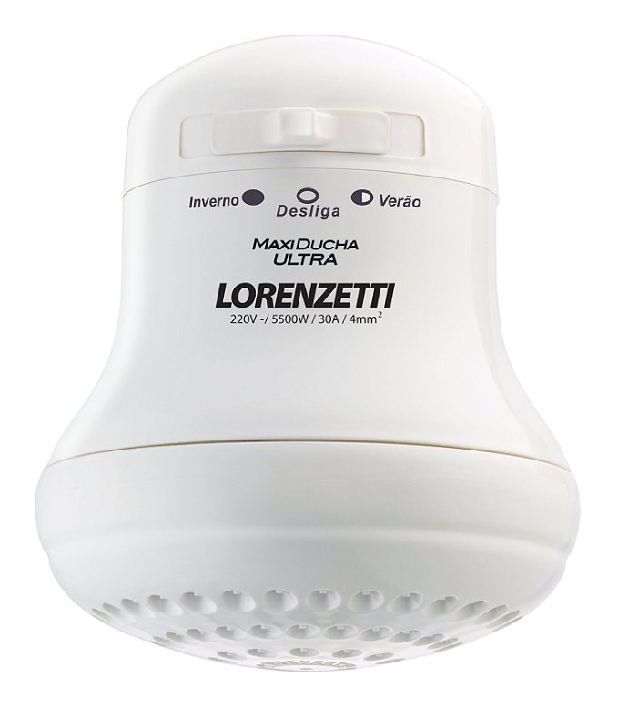 Ducha Maxi Ducha Ultra Branca 220V 3200W Lorenzetti