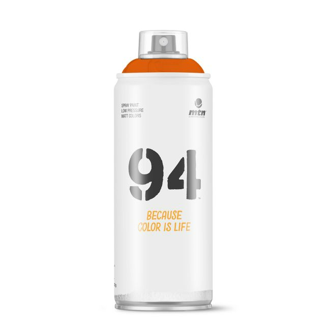 Spray 94 Laranja Fluorescente Fosco 400ml Montana Química