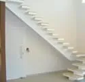 Escadas J de concreto