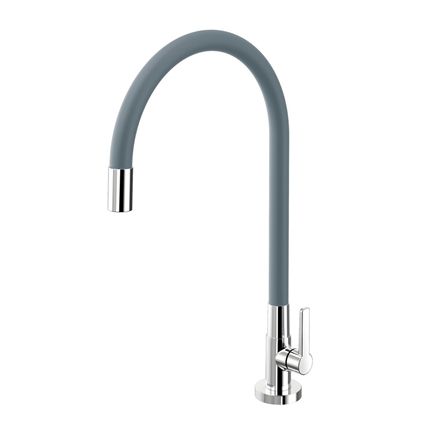 Torneira de Mesa para Cozinha Galiflex Cinza Docol