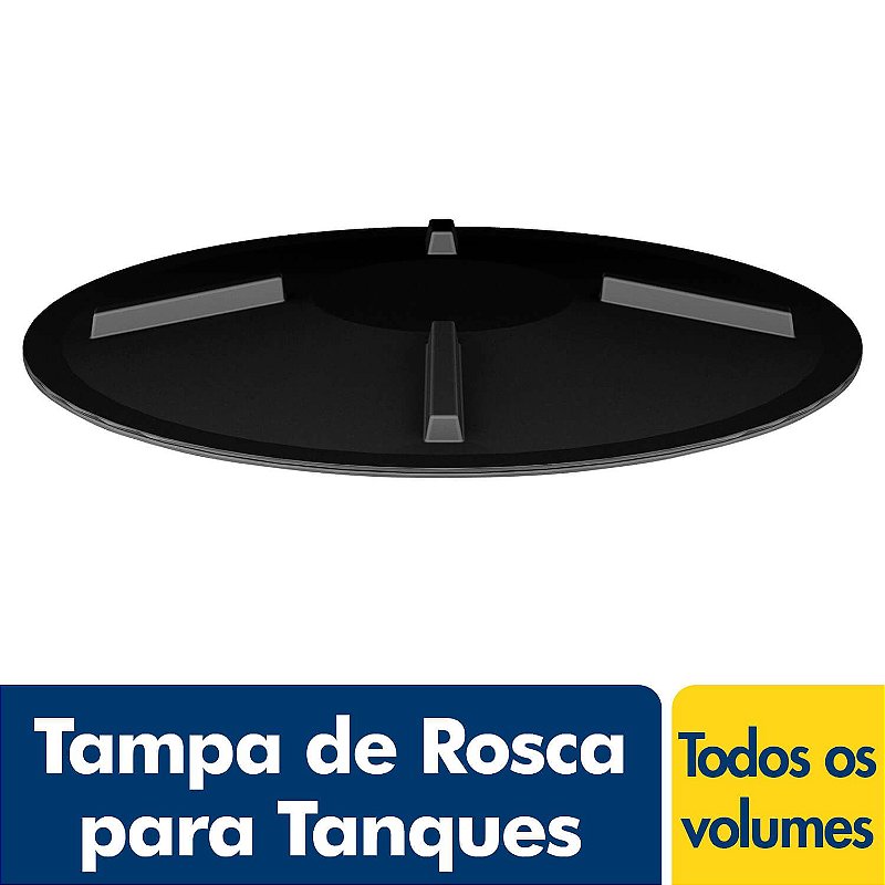 Tampa Roscável para Tanque Fortplus com Anel Injetado Fortlev