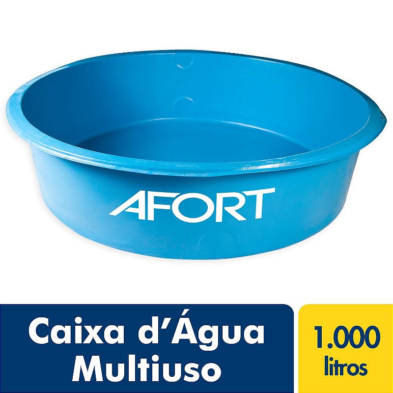 Caixa Piscina Feijão de 1.000 l Fortlev