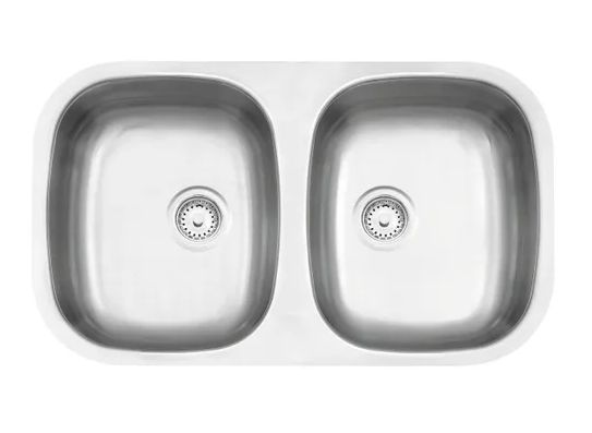 Cuba Dupla de Embutir Isis em Inox Acetinado 77 cm x 45 cm x 15 cm 3.1/2" Tramontina