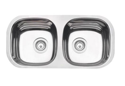 Cuba Dupla Isis em Inox Polido 78 cm x 40 cm x 14 cm 4.1/2" Tramontina