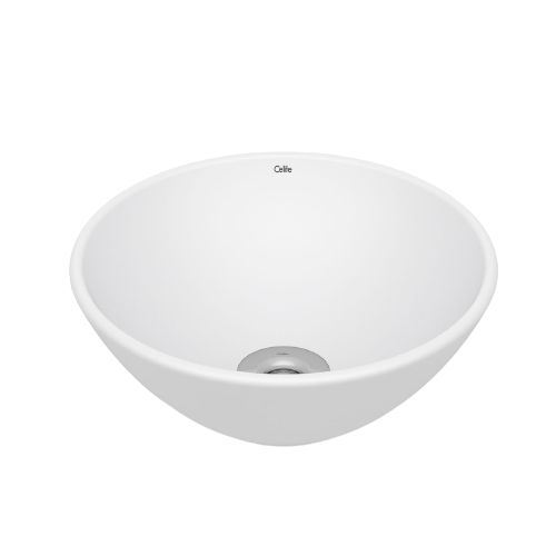 Cuba de Apoio 35 cm R1 Basic Branco Celite