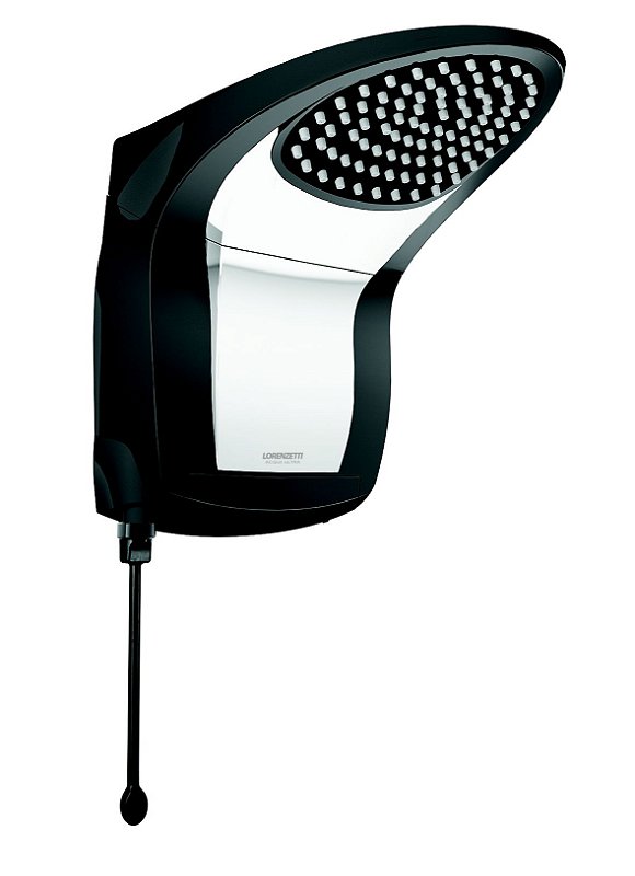 Ducha Acqua Jet Ultra Eletrônico Black/Cromado 6800W 220V Lorenzetti Lorenzetti