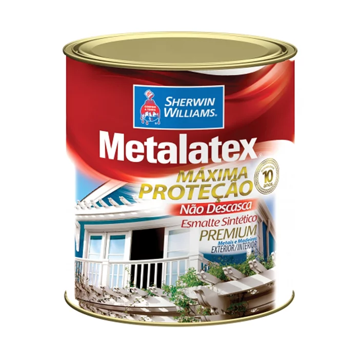 Esmalte Fosco Metalatex Branco 0,9 L Sherwin Williams