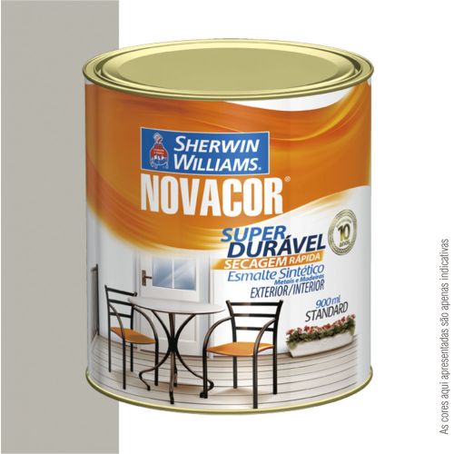 Esmalte Standard Sintético Alto Brilho Novacor Amarelo 0,9L Sherwin Williams