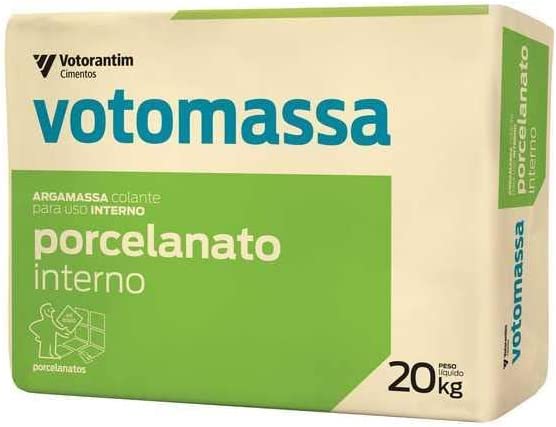 Argamassa Porcelanato 20Kg Cinza Votoran