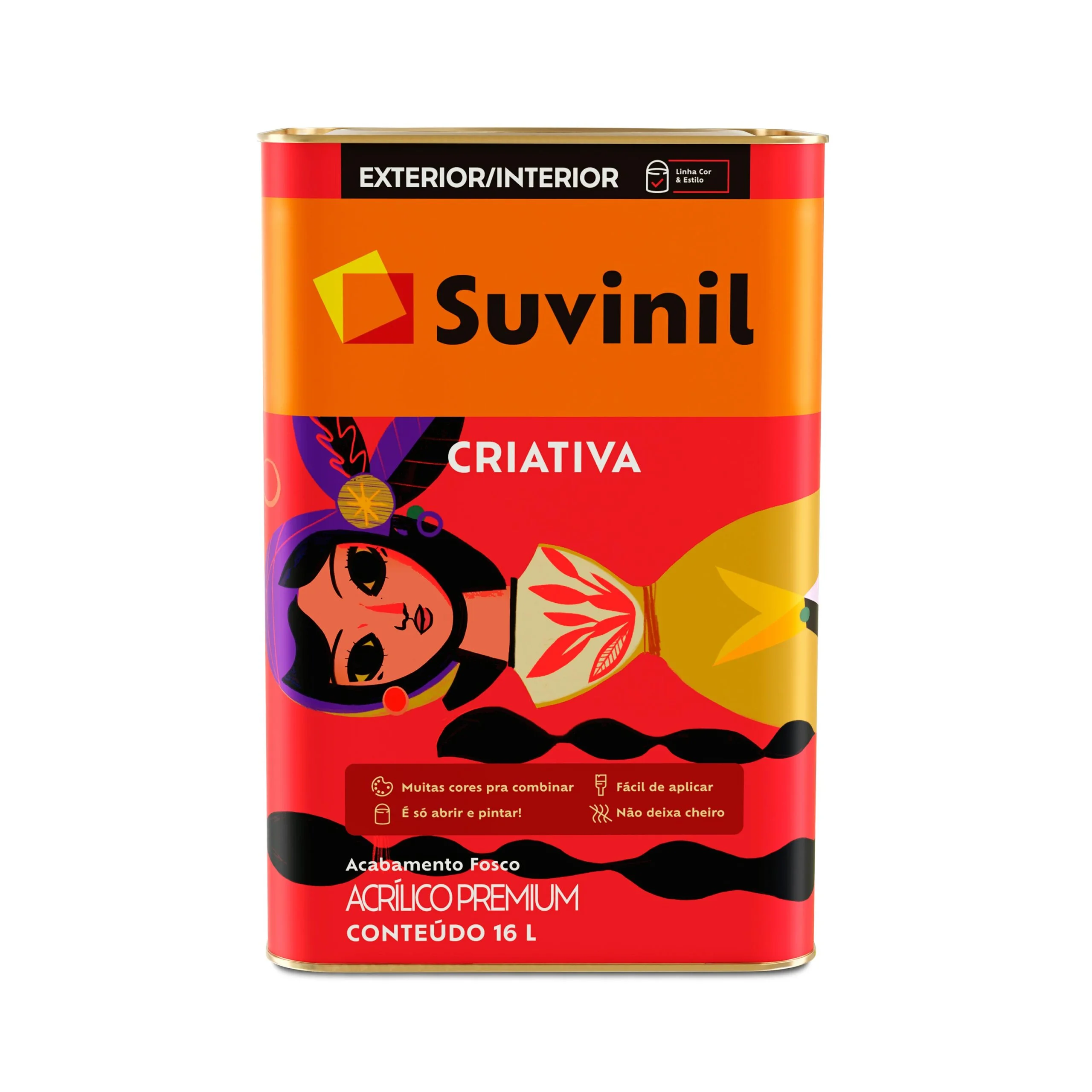 Tinta Suvinil Criativa Premium Base A2 16 L Suvinil