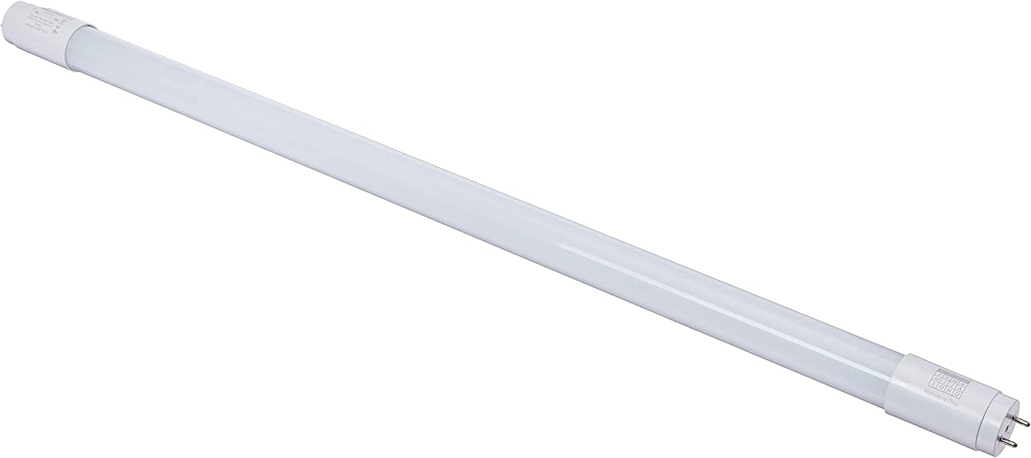 Lâmpada De Led Tubular Branca Bivolt 10W 6000K Alumbra