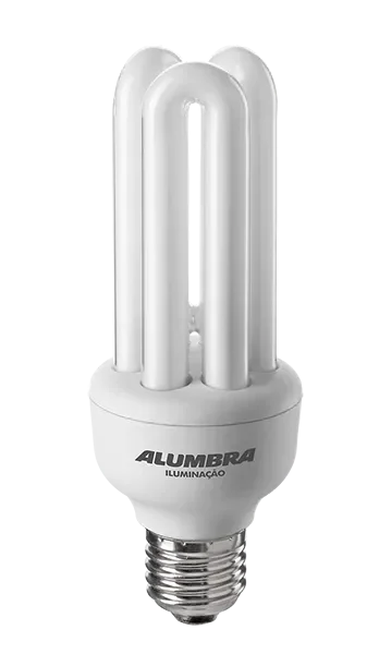 Lâmpada Fluorescente Compacta 20W 220V Amarela Alumbra