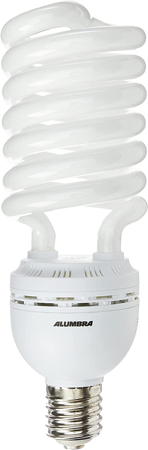 Lâmpada Fluorescente Em Espiral Branca 105W 220V Alumbra