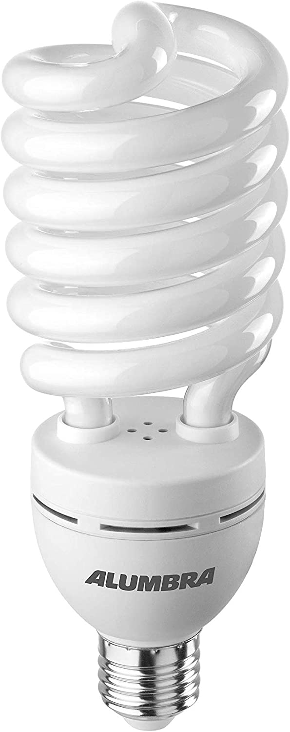 Lâmpada Fluorescente Em Espiral Branca 53W 127V Alumbra