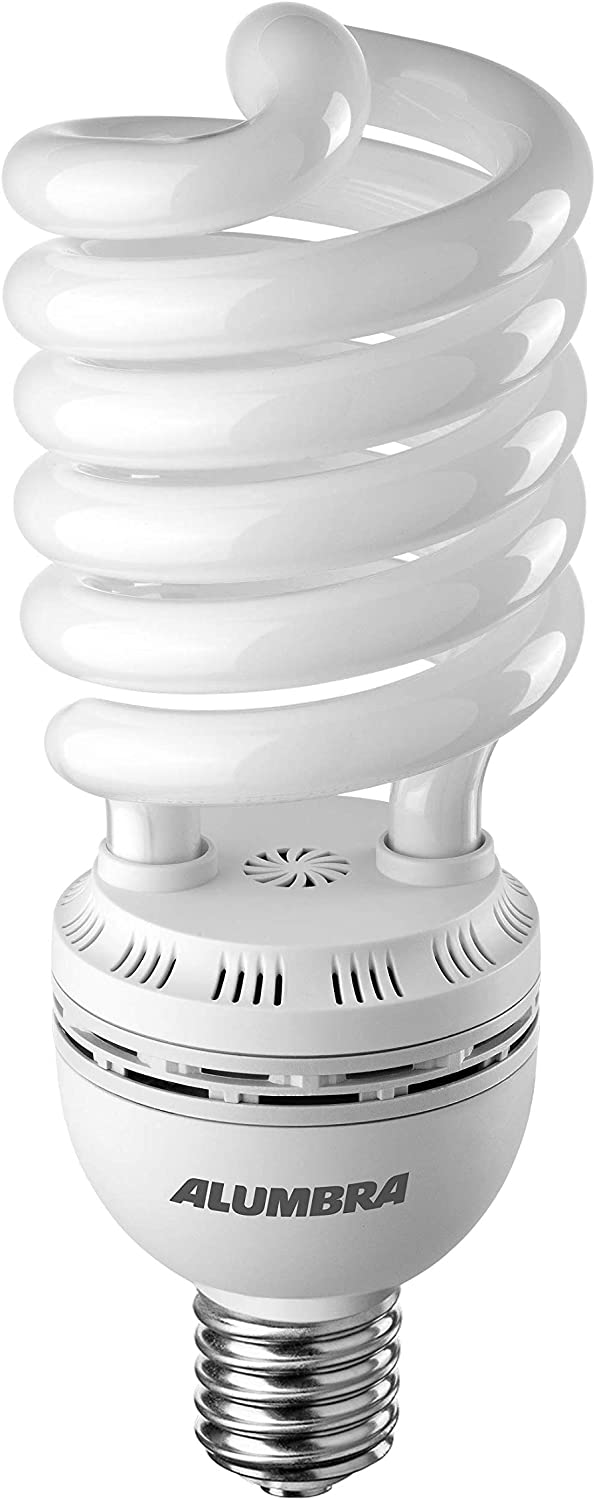 Lâmpada Fluorescente Em Espiral Branca High Power 85W 220V  Alumbra