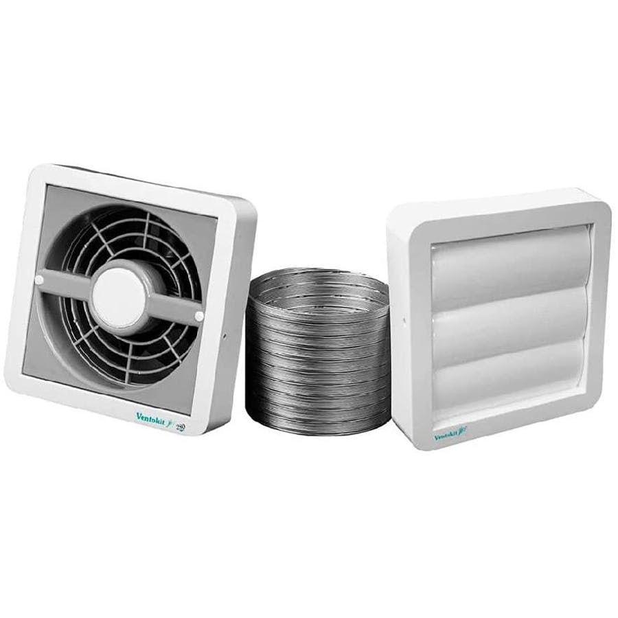 Exaustor Ventokit C280 Bivolt Para Ambiente 12 M² Tubo 150 Mm Westaflex