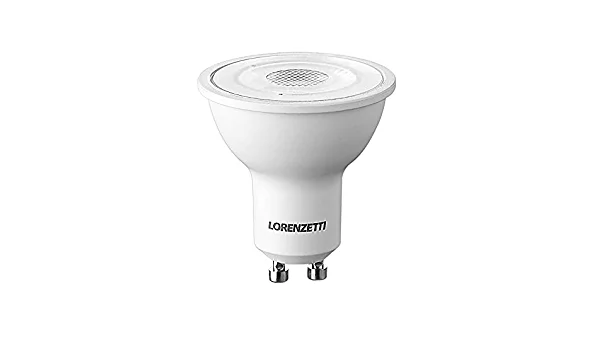 Lâmpada Led Mr16 4,5W 6500K (Gu10) Branca Bivolt  Lorenzetti