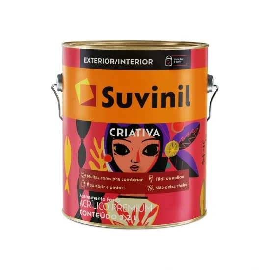 Látex Criativa Fosco C2 3,2 L Suvinil